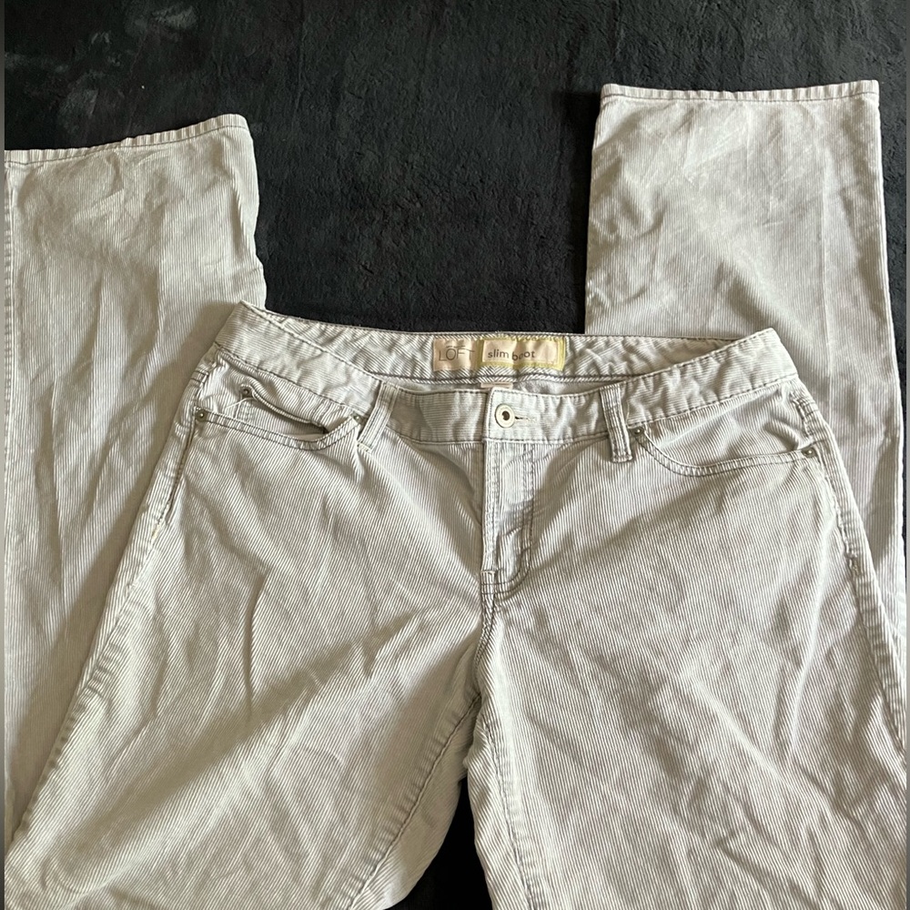 Y2K Loft Low Rise Corduroy Bootcut Jeans